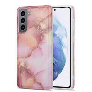 Pink Color Case - Plating Geometric Marble Phone Case For Samsung Galaxy s21 s20 Ultra Plus Note 20 10 S10 S20 FE Ultra Plus A50 A30S A50S A51 A71 - 380230 for S9 / Pink / United States Find Epic Store