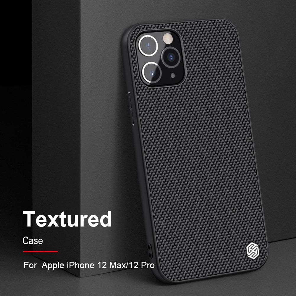 For Apple iPhone 12 Pro Max Case Cover NILLKIN textured pattern matte back cover Mobile phone shell for iPhone 12 Pro - 380230 Find Epic Store