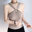 Sexy Halter Tank Tops - 200000790 Beige / One Size / United States Find Epic Store