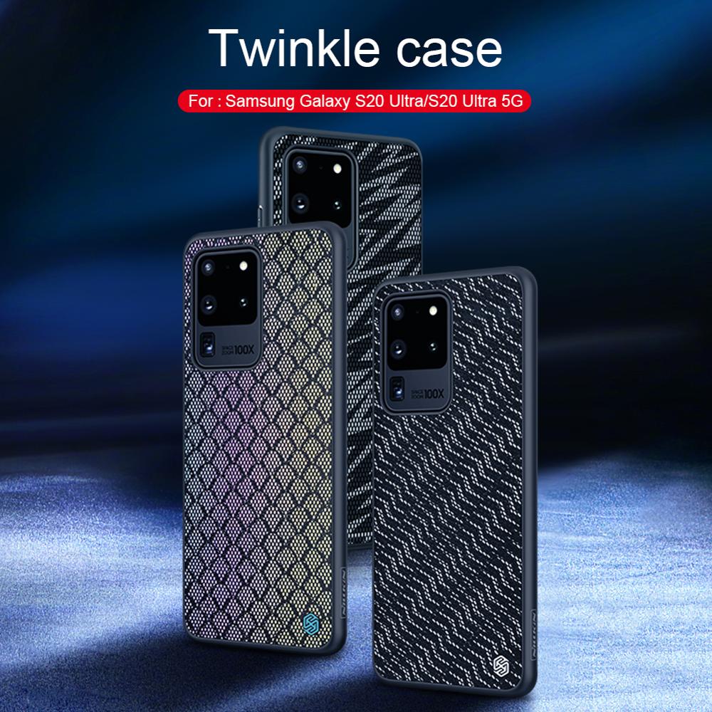 NILLKIN twinkle matte case for Samsung Galaxy S20 Plus Ultra 5G Case Cover hard + soft back cover Mobile phone protective shell - 380230 Find Epic Store