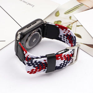 Nylon Braided for Apple Watch Band 38mm 40mm 44mm 42mm Fabric Nylon Belt Bracelet for IWatch Series 6 3 4 5 Se Strap - 200000127 Find Epic Store