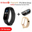MI Band 5 Smart Bracelet 4 Color Fitness Tracker Bluetooth Sport Waterproof Smart Band - Add Pearl pink Strap 2 / CN Find Epic Store