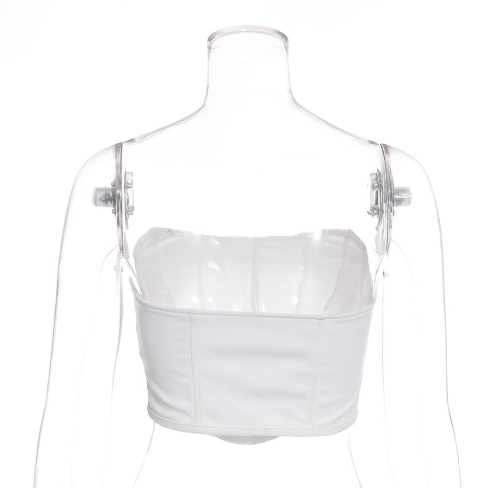 Sexy Sleeveless Backless Crop Top - 200000790 Find Epic Store