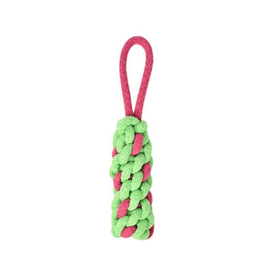 Pet Molar Toy Teeth Bite-Resistant Cotton Rope Toys For Dog Pet Interactive Tug Toy With Handle Training Supplies Jouet Chien - 200003723 C / United States Find Epic Store