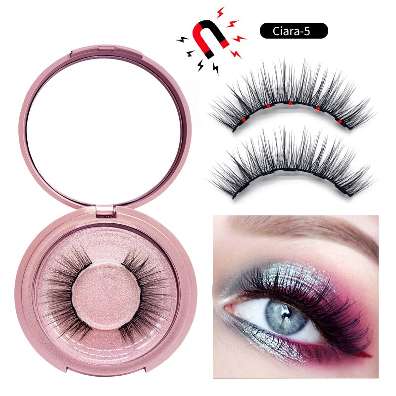 Magnetic Eyelashes with 5 Magnets False Eyelashes - 200001197 1 pairs-Ciara-5 / United States Find Epic Store