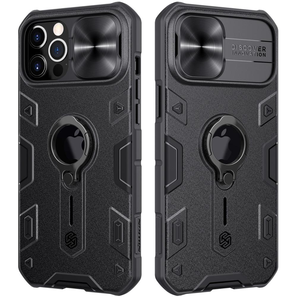 For iPhone 12 Pro Max Case for iPhone 12 Mini Case with Ring stand Case Camera Protection Slide cover - 380230 Find Epic Store