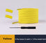 Elastic Shoelaces Metal lock Magnetic No Tie Shoelace Suitable for all shoes Child adult walking Sneakers Lazy Laces 1 Pair - 3221015 Yellow / United States / 100cm Find Epic Store