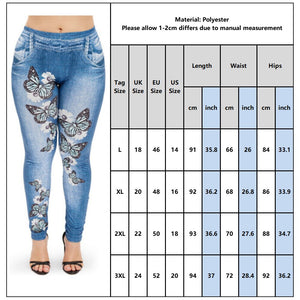 3XL Women Jeggings Imitation Jeans - 200000865 Find Epic Store