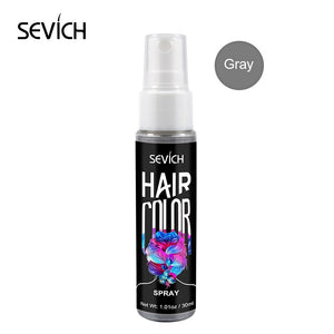 Sevich 30ml One-off Liquid Spray Hair Dye 5 Colors Temporary Non-toxic DIY Hair Color Washable One-time Hair Dye - 200001173 Grey Find Epic Store
