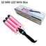 Automatic 3 Barrels Hair Curling Iron Tong Perm Splint Ceramic Hair Curler Waver Curlers Rollers Styling Tools Hair Styler Wand - 200001210 United States / 32MM LCD With Box / US Find Epic Store