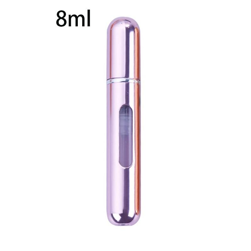 Portable Mini Refillable Perfume Bottle With Spray Scent Pump - 8 ml bright pink Find Epic Store