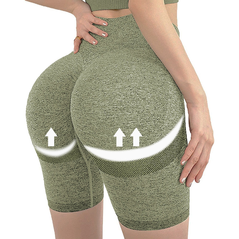 Sexy High Waist Seamless Yoga Shorts Women Gym Yoga Sports Shorts Workout Woman Push Up Buttocks Fitness Gym Shorts - 200000625 Find Epic Store