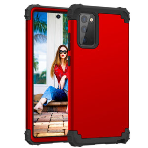 3 in 1 Shockproof Protect Case For Samsung Galaxy Note 20 Ultra Hybrid Hard Rubber Impact Armor Phone Cases for Galaxy Note 20 - 380230 Note 20 / Red / United States Find Epic Store