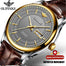 OUPINKE Men Automatic Watch with Genuine Leather Waterproof Movement - 200033142 Find Epic Store