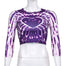 Heart Tie Dye Pattern T Shirt Crop Top - 200000791 Find Epic Store