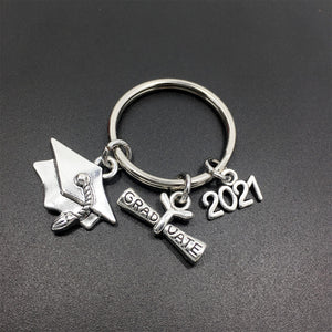 Popular Key Chain Unisex Class Of 2021 School Keychain Keyring Memorial Graduation Gift Stainless Steel Multifunction Carry Bag - 200000174 Find Epic Store