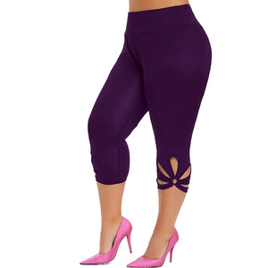 5XL Plus Size High Waist Leggings - 200000865 Purple / L / United States Find Epic Store