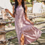 Fashion Button Sleeveless Dress - Pink / S / United States Find Epic Store