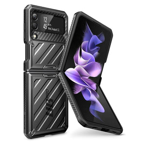 CASE For Samsung Galaxy Z Flip 3 Case 5G (2021 Release) UB Pro Full-Body Dual Layer Rugged Protective Case with Holster - 0 PC + TPU / Black / United States Find Epic Store