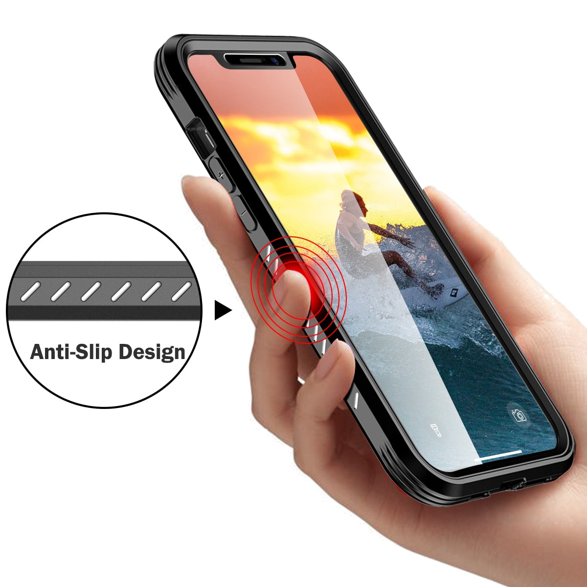 Hybrid Hard + TPU Case for iPhone 12 Pro Max Shockproof 2 in 1 Case for iPhone 12 Shield Build in Screen Protector full Body - 380230 Find Epic Store