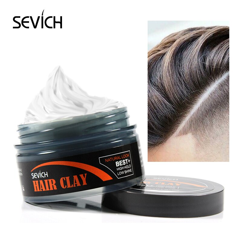 Sevich 80g Lasting Matte Hair Clay Strong Hold Clay Easy Wash Convenient Smooth Fashion Hair Styling Refreshing Hair Clay - 200001186 Find Epic Store