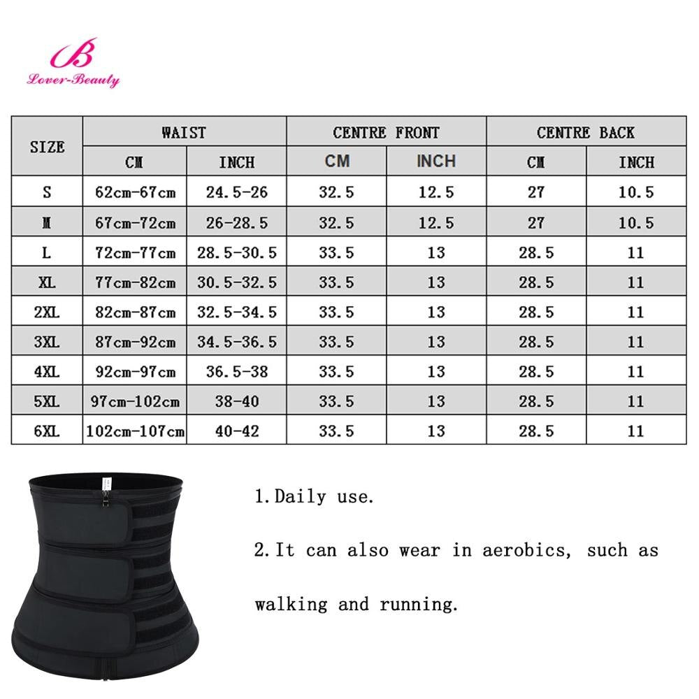 Women Waist Trainer Cincher Belt Tummy Control 3 Powerful Waist Strap Body Shaper High Compression Slimming Girdle Workout Band - 31205 Find Epic Store