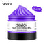 Sevich 9 Colors Unisex Hair Color Wax Temporary Hair Dye Strong Hold Disposable Pastel Dynamic Hairstyles Black Hair Color Cream - 200001173 United States / Purple Find Epic Store
