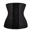 S-6XL Latex Waist Cincher Steel Boned Waist Trainer Corset Underwear Slimming Body Shaper Shapewear Modeling Strap Tummy Control - 31205 Black / Asian(S)US(M) / United States Find Epic Store