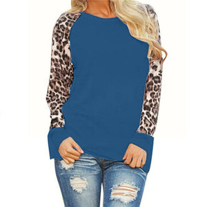 Leopard Stitching Shirt - 200000348 A / S / United States Find Epic Store