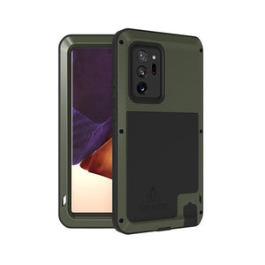 Aluminum Metal Case For Samsung Galaxy Note 20 Ultra Case Original Lovemei Shockproof Drop Heavy Duty Protection Doom Armor - 380230 for note 20 ultra / Army Green / United States|No Retail Package Find Epic Store