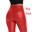Black PU Leather Skinny High Waist Pants - 200000614 big red / XS / United States Find Epic Store