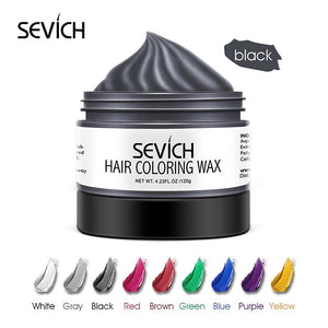 Sevich Styling Products Hair Color Wax Dye One-time Molding Paste 8 Colors Hair Dye Wax Unisex strong hold hair colors cream - 200001173 Find Epic Store