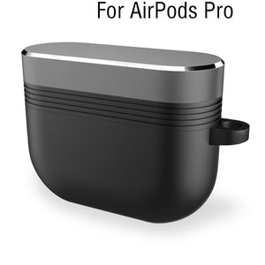 For Airpods pro Cover Luxury metal air pods For Apple Airpods Pro 3Case Luxury aipods earphone Accessories Protector Accessories - 200001619 United States / pro- black gray Find Epic Store