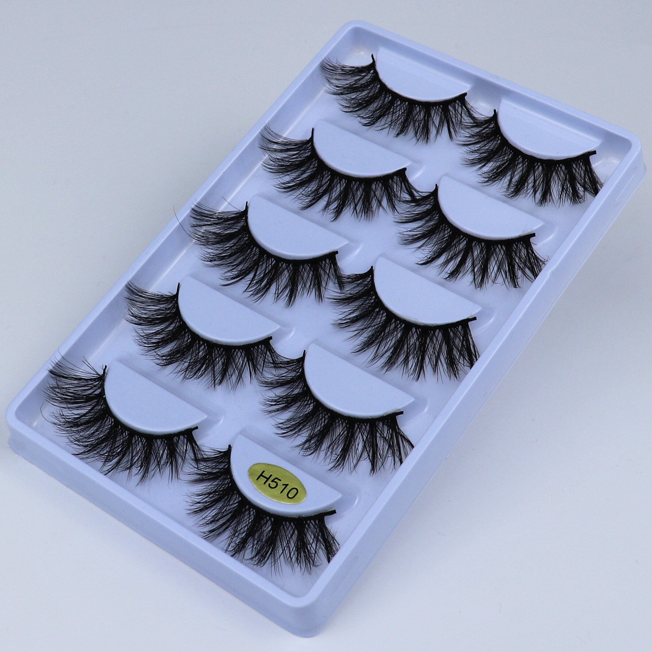 High quality 3D lashes 5 pairs 20mm artificial mink eyelashes, dramatic curly hair false eyelash extension cosmetics - 200001197 H510 / United States Find Epic Store