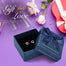Fashionable Luxury Red Color Crystal Round Shape Stud Earrings - 200000171 Violet in box / United States Find Epic Store