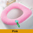 Winter Warm Toilet Seat Cover Closestool Mat 1Pcs Washable Bathroom Accessories Knitting Pure Color Soft O-shape Pad Bidet Cover - 0 Find Epic Store