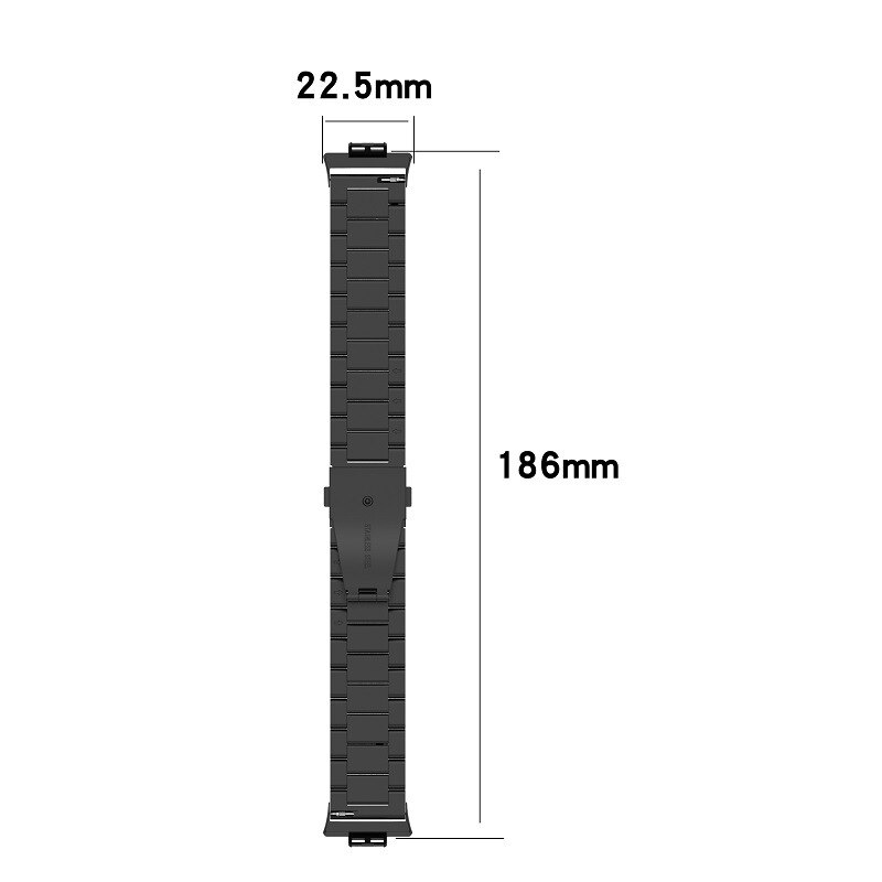 Metal Watch Band for Huawei Watch Fit Stainless Steel Strap Newest Bracelet for Huwei Fit Watch Strap Flexible Buckle with Tools - 200000127 Find Epic Store