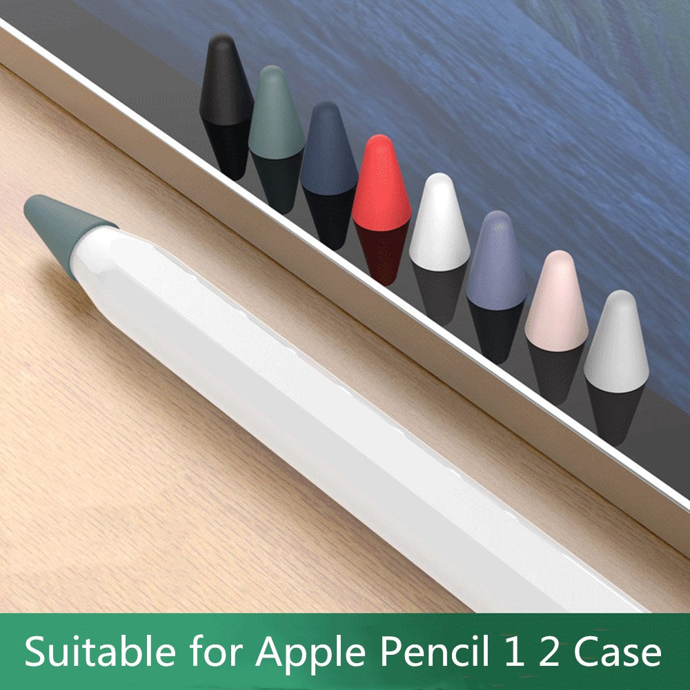For Apple Pencil 8 pcs Silicone Replacement Tip Case for Apple Pencil 1 2 Touchscreen Stylus Pen Case Nib Protective Cover Skin - 200001095 Find Epic Store