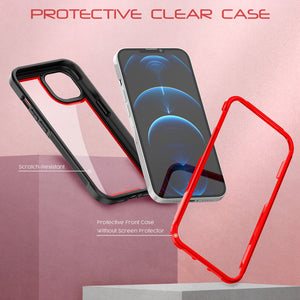 Shockproof Armor Silicone Case For iPhone 13 Pro Max/iPhone 13 Mini/iPhone 13 Pro (2021) Luxury TPU Acrylic Transparent Cover - 0 Find Epic Store