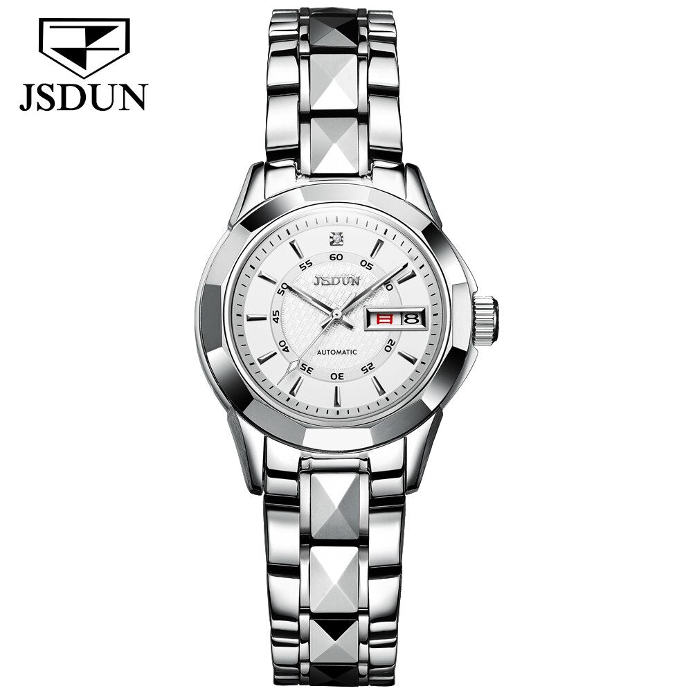 JSDUN Women Fashion Luxury Brand Watch - 200033142 siliver white / United States Find Epic Store