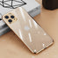 For iPhone 11 Pro Max Case, Ultra Slim Thin Clear Soft Premium Flexible Chrome Bumper Transparent TPU Back Plate for iPhone 11 - 380230 for iPhone 11 Pro / Gold / United States Find Epic Store