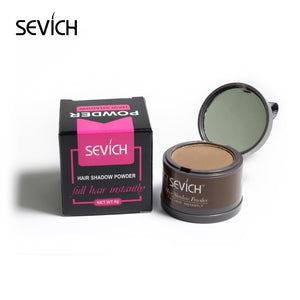 Sevich Hair Fluffy Powder water proof hair line powder black brown Instantly Root Cover Up Hair Shadow Powder Unisex 10 color - 200001174 United States / Brown Find Epic Store