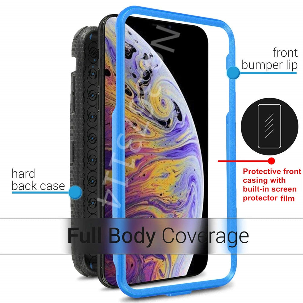 Green Color Case - Full Protection Case for iPhone 6/6s/6 Plus/7/7 Plus/8/8 Plus/X/XR/XS/XS Max/SE(2020)/11/11 Pro/11 Pro Max - TPU+PC Shockproof Phone Case - 380230 Find Epic Store