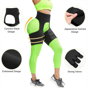 Women Neoprene Slimming Belt Body Leg Shaper Weight Loss Fat Burning Waist Trainer Sweat Waist Belt Workout Thigh Shaper - 31205 Find Epic Store