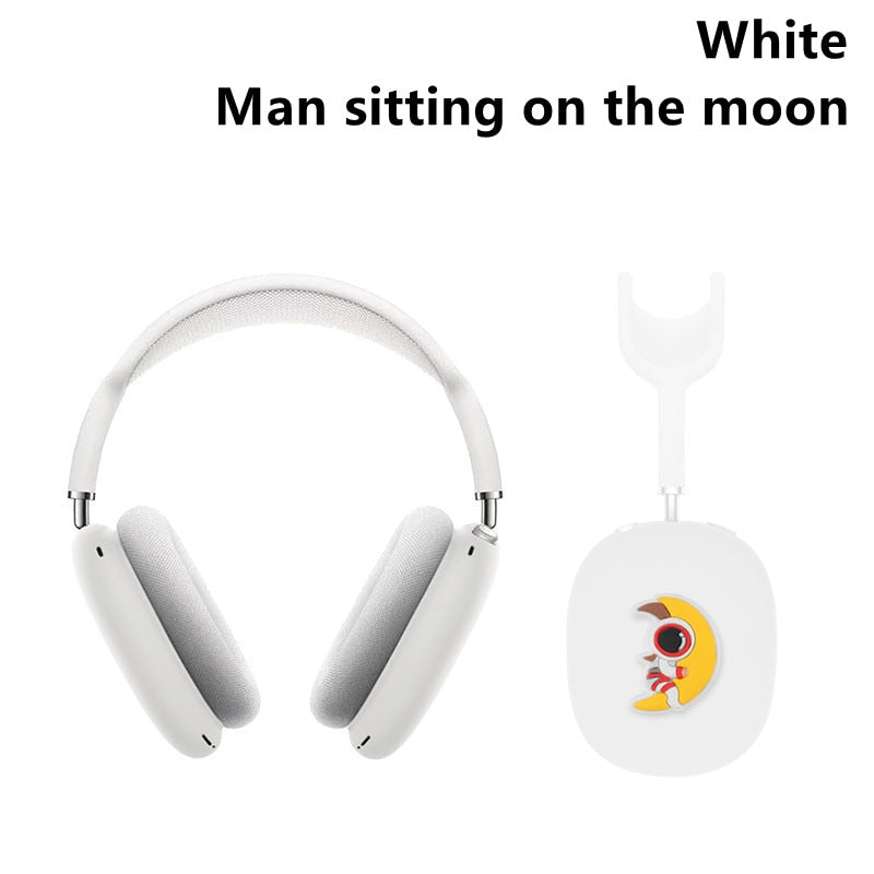Suitable for Apple AirPods Max protector sleeve cartoon Anime anti-fall Bluetooth headset kawaii silicone for AirPods Max Cases - 200001619 United States / white 1 Find Epic Store