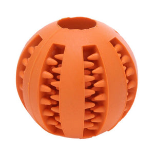 Pet Balls Toy Puppy Treat Elastic Balls Dog Durable Bite Resistant Chew Toy for Dogs to Release Pressure Fun Pet Accessories - 200003723 Orange / United States Find Epic Store