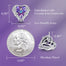 Stud Earrings Embellished with Crystals Women Earrings Angel Wing Heart Earrings Fashion Ear Jewellery Gifts - 200000171 Find Epic Store