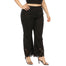 Plus Size Flower Hollow Elastic Flare Pants - 200000366 Find Epic Store