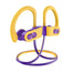 Outdoor Wireless Sports Earphones Flame 088AR Bluetooth Earphone Portable IPX7 Waterproof In-ear Earbuds Handsfree Headset - 63705 Yellow and Purple / United States Find Epic Store