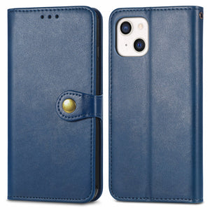 For iPhone 13 Pro Max, iPhone 13 Wallet Case (2021) PU Leather Folio Flip Cover Credit Card Holder Protective Book Folding Case - 380230 for iPhone 13 / Blue / United States Find Epic Store